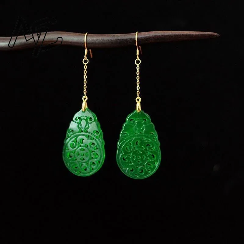 Women Accessories For Hand - Серьги-амулеты из серебра 925 пробы с