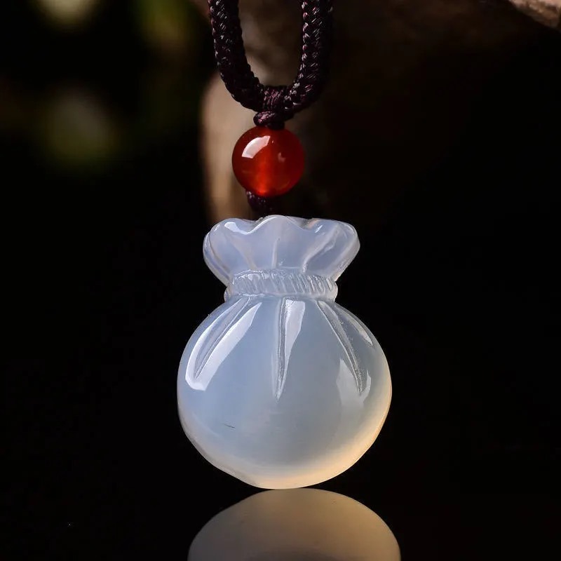 Women Accessories For Hand - Сумка с благословением из натурального агата,