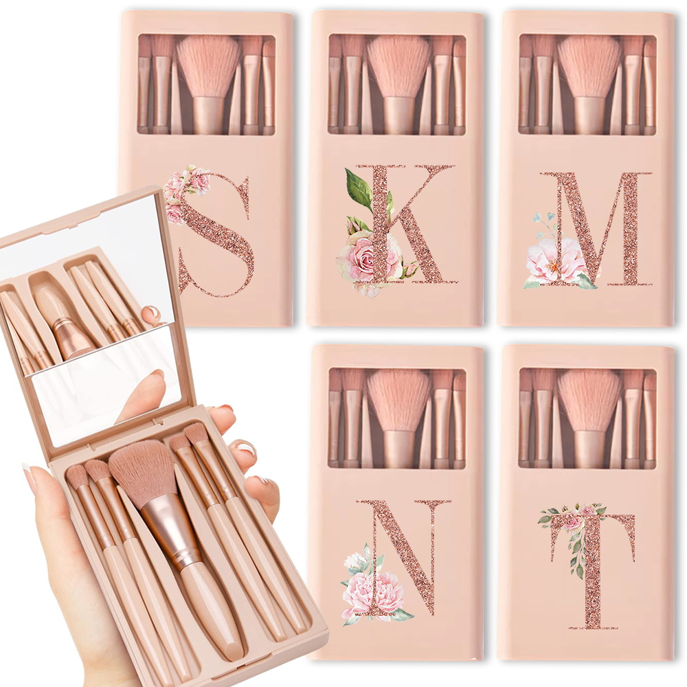 Women Accessories Organizer - 5 шт., набор косметических кистей с