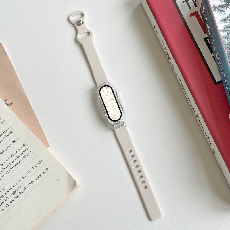 Women Accessories Website - Чехол + силиконовый ремешок для Xiaomi