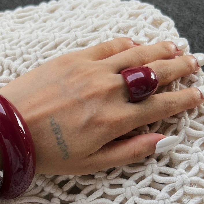 Необычное кольцо из смолы для  – обзор и цена Women'S Accessories Rings