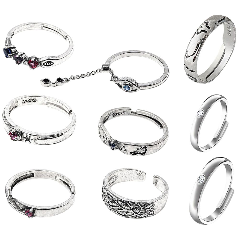 Кольца в стиле аниме JJK, коль – обзор и цена Women'S Accessories Rings
