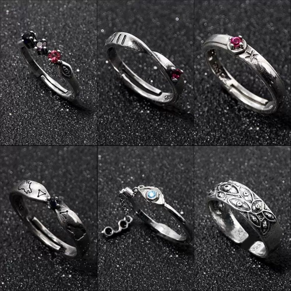 Кольца в стиле аниме JJK, коль – обзор и цена Women'S Accessories Rings