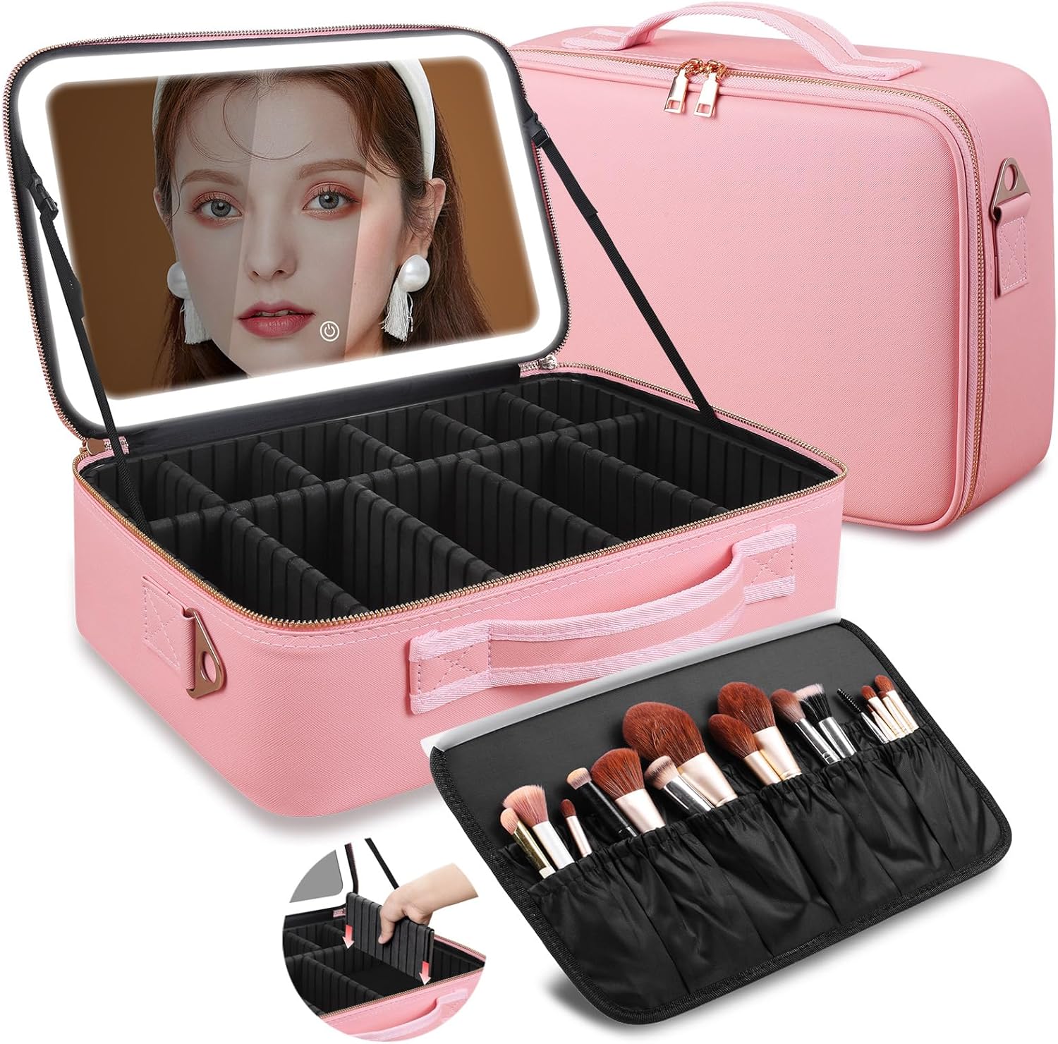 Большая косметичка 15''X11'' с – обзор и цена Women Accessories Organizer
